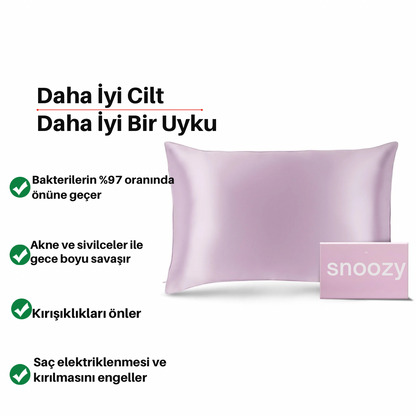 Snoozy İpek Yastık Kılıfı